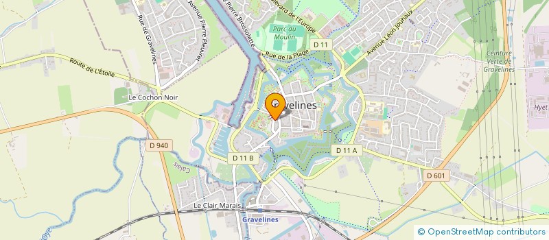localisation de l'entreprise MONSIEUR MAXIME LOUF à GRAVELINES