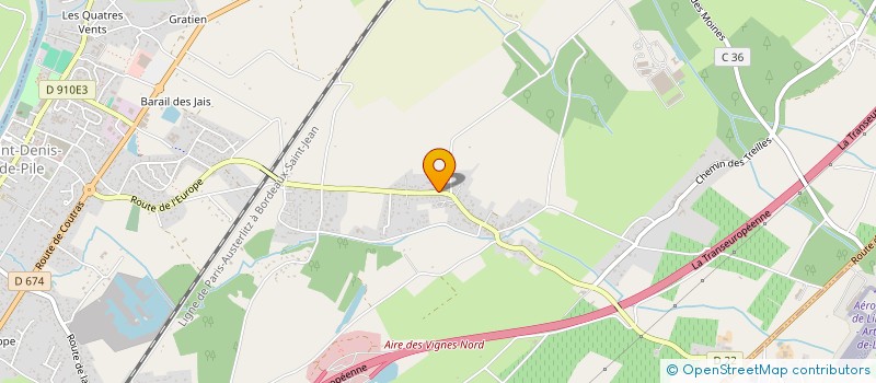 localisation de l'entreprise MONSIEUR MAXIME LOUVET  SAINT-DENIS-DE-PILE