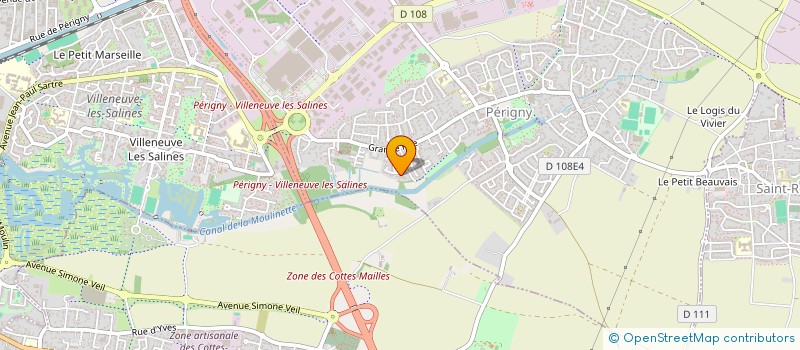 localisation de l'entreprise MONSIEUR MAXIME LOZACH  PERIGNY