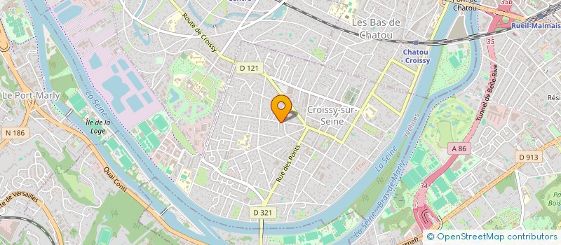 localisation de l'entreprise MONSIEUR MAXIME LUBLINSKI  CROISSY-SUR-SEINE