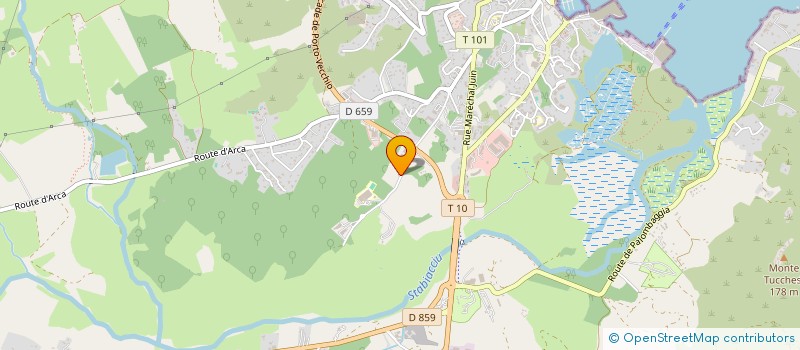 localisation de l'entreprise MONSIEUR MAXIME LUCAS à PORTO-VECCHIO