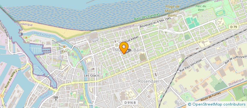 localisation de l'entreprise MONSIEUR MAXIME LUCAS à DUNKERQUE