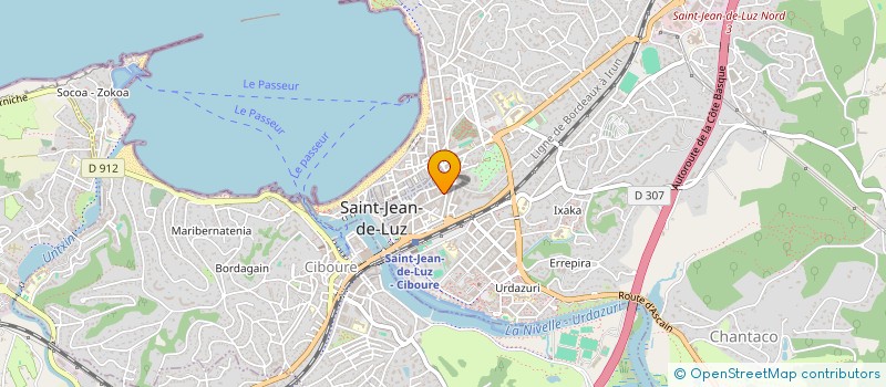 localisation de l'entreprise MONSIEUR MAXIME LUCU à SAINT-JEAN-DE-LUZ