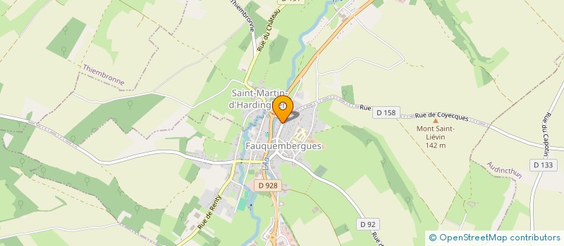 localisation de l'entreprise MONSIEUR MAXIME MAGNIEZ à FAUQUEMBERGUES