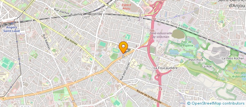 localisation de l'entreprise MONSIEUR MAXIME MAGRES  ANGERS