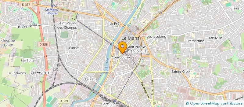 localisation de l'entreprise MONSIEUR MAXIME MAHE à LE MANS