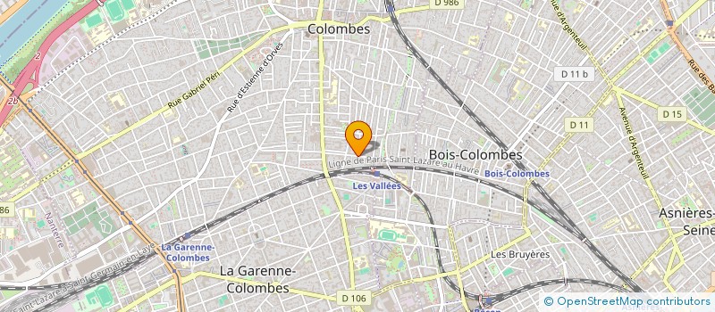 localisation de l'entreprise MONSIEUR MAXIME MAKSIMOUS à COLOMBES