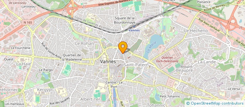 localisation de l'entreprise MONSIEUR MAXIME MALARD à VANNES