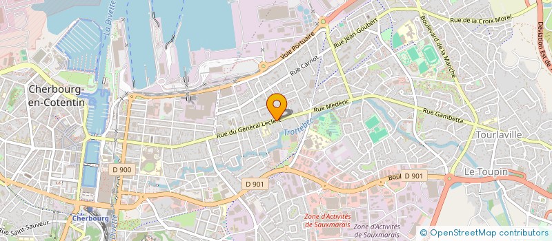 localisation de l'entreprise MONSIEUR MAXIME MALEMPREE  CHERBOURG-EN-COTENTIN