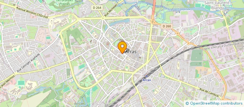 localisation de l'entreprise MONSIEUR MAXIME MALENGROS à ARRAS