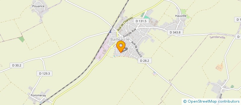 localisation de l'entreprise MONSIEUR MAXIME MALEPART à BAILLEAU-LE-PIN