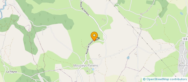 localisation de l'entreprise MONSIEUR MAXIME MALFETTES  MOUZIEYS-PANENS