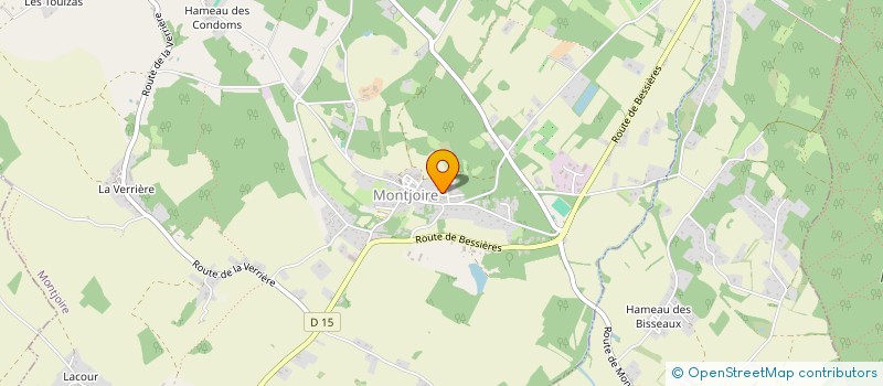 localisation de l'entreprise MONSIEUR MAXIME MANDAGARAN  MONTJOIRE