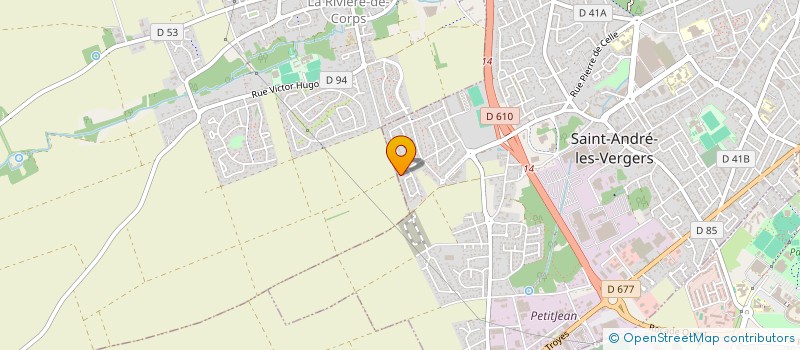 localisation de l'entreprise MONSIEUR MAXIME MARCHAL  SAINT-ANDRE-LES-VERGERS