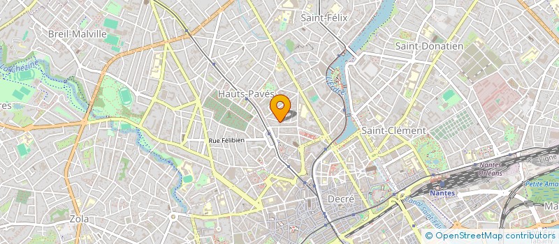 localisation de l'entreprise MONSIEUR MAXIME MARCHAND à NANTES