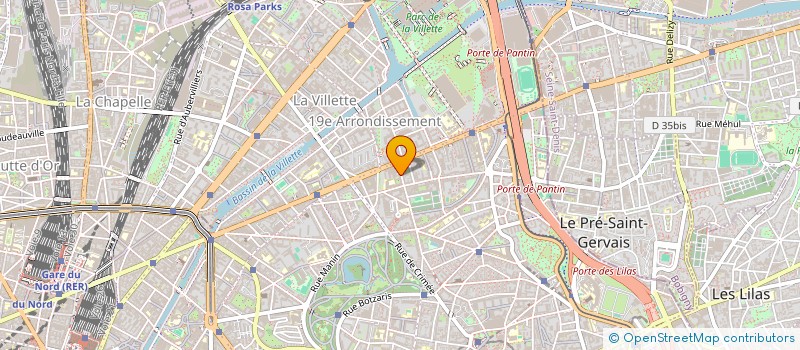 localisation de l'entreprise MONSIEUR MAXIME MARCHEGUET  PARIS