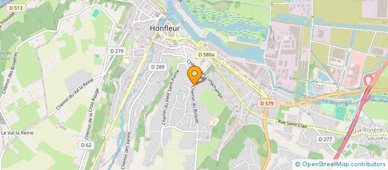 localisation de l'entreprise MONSIEUR MAXIME MARIE  HONFLEUR