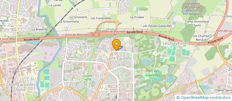 localisation de l'entreprise MONSIEUR MAXIME MARIE  RENNES