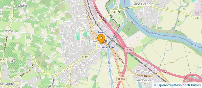 localisation de l'entreprise MONSIEUR MAXIME MARILLET  ANSE