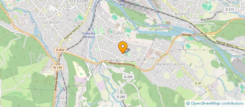 localisation de l'entreprise MONSIEUR MAXIME MARION  RONTIGNON