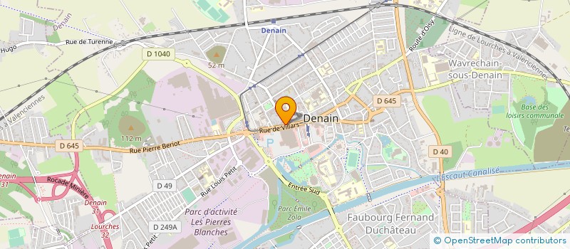 localisation de l'entreprise MONSIEUR MAXIME MARNETTE  DENAIN