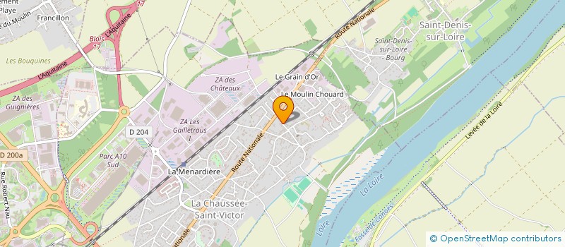 localisation de l'entreprise MONSIEUR MAXIME MAROIS à LA CHAUSSEE-SAINT-VICTOR