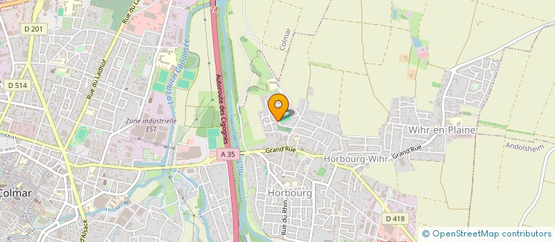 localisation de l'entreprise MONSIEUR MAXIME MARQUES  HORBOURG-WIHR