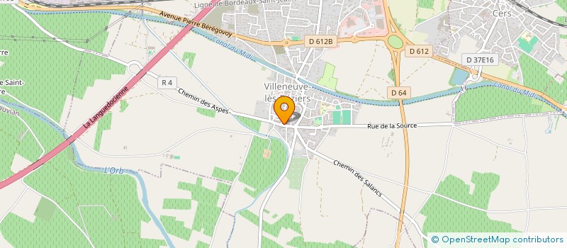localisation de l'entreprise MONSIEUR MAXIME MARRE à VILLENEUVE-LES-BEZIERS