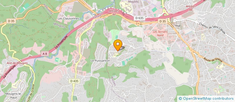 localisation de l'entreprise MONSIEUR MAXIME MARSEILLE  ANTIBES