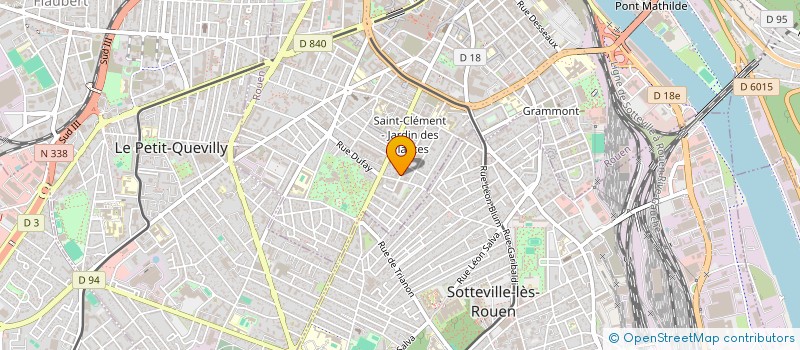 localisation de l'entreprise MONSIEUR MAXIME MARTELLI  ROUEN