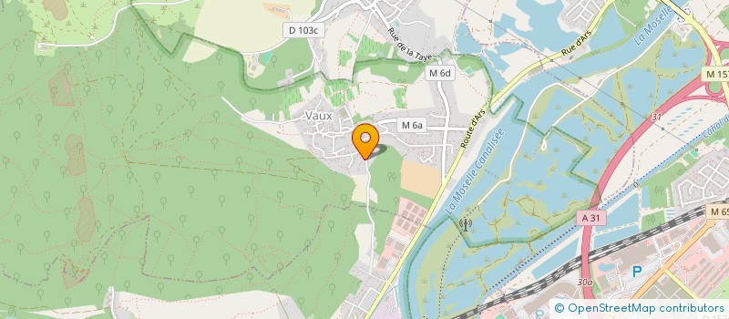 localisation de l'entreprise MONSIEUR MAXIME MARTIAL à VAUX