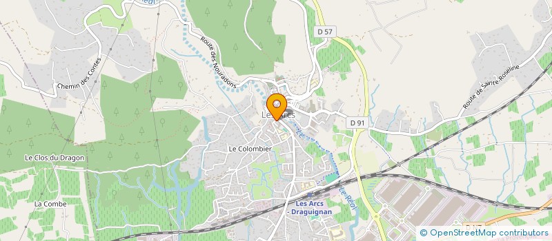 localisation de l'entreprise MONSIEUR MAXIME MARTINEZ ESCUDER à LES ARCS