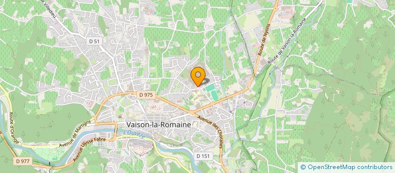 localisation de l'entreprise MONSIEUR MAXIME MARTOGLIO  VAISON-LA-ROMAINE