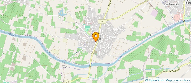 localisation de l'entreprise MONSIEUR MAXIME MARTOS  CLAIRA