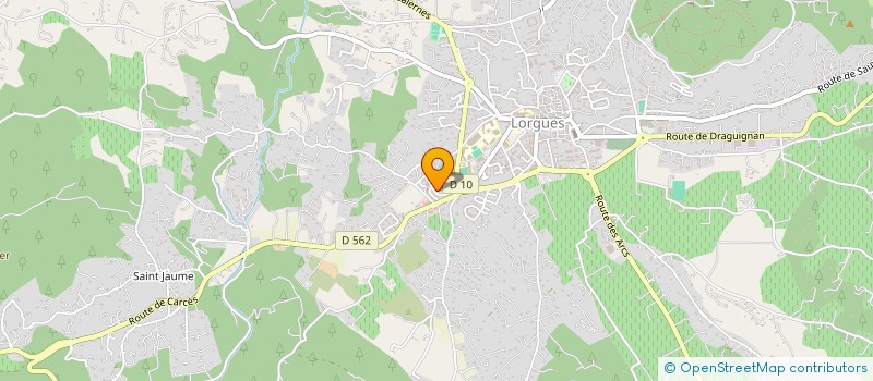 localisation de l'entreprise MONSIEUR MAXIME MASSA à LORGUES