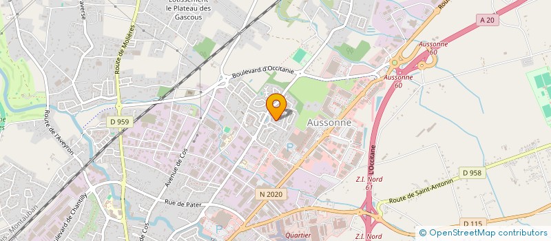 localisation de l'entreprise MONSIEUR MAXIME MASSAT  MONTAUBAN