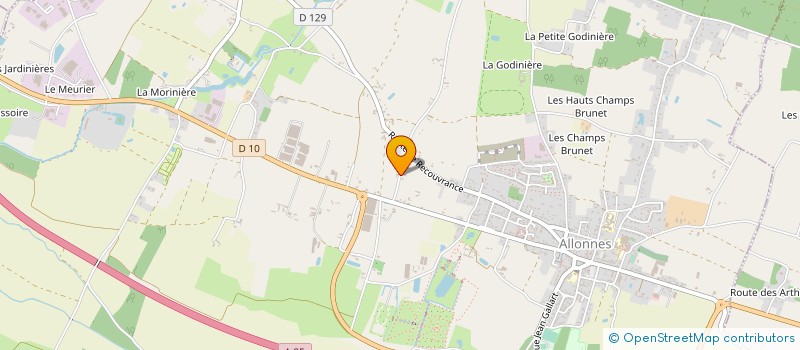 localisation de l'entreprise MONSIEUR MAXIME MASSON à ALLONNES