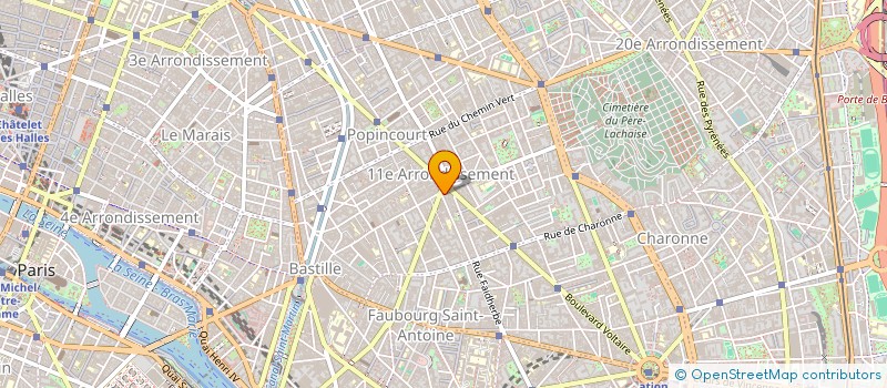 localisation de l'entreprise MONSIEUR MAXIME MATHON  PARIS