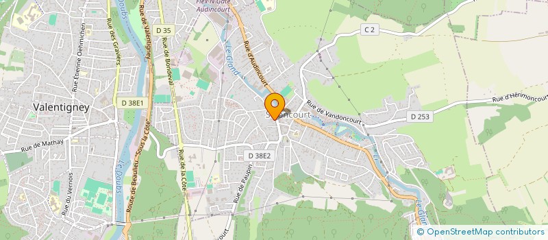 localisation de l'entreprise MONSIEUR MAXIME MAURICE  SELONCOURT