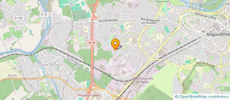 localisation de l'entreprise MONSIEUR MAXIME MEHENNI à ANGOULEME