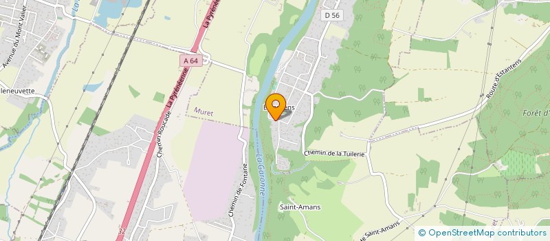 localisation de l'entreprise MONSIEUR MAXIME MENARD  MURET