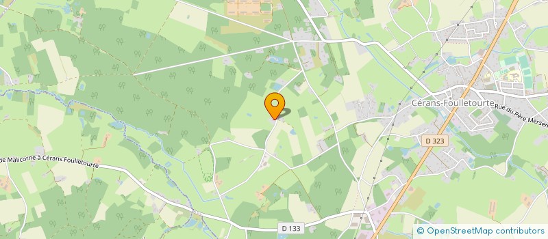 localisation de l'entreprise MONSIEUR MAXIME MENARD  LA FONTAINE-SAINT-MARTIN