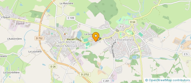 localisation de l'entreprise MONSIEUR MAXIME MENARD  SEVREMONT