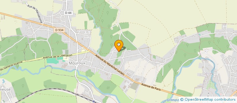 localisation de l'entreprise MONSIEUR MAXIME MENDES  MOUROUX