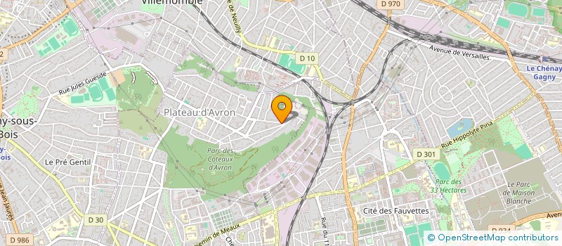 localisation de l'entreprise MONSIEUR MAXIME MEQUINION  NEUILLY-PLAISANCE
