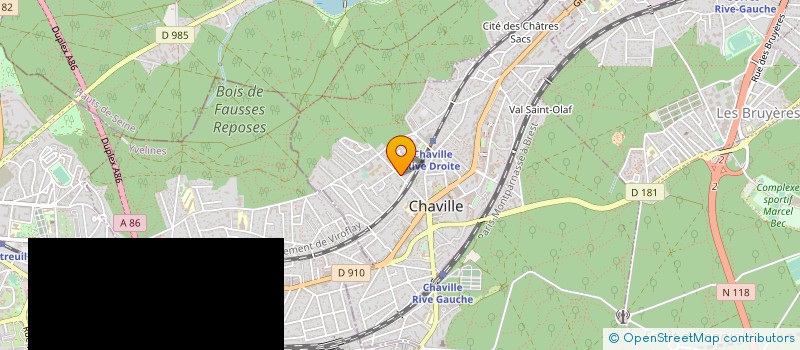 localisation de l'entreprise MONSIEUR MAXIME MERENNE à CHAVILLE