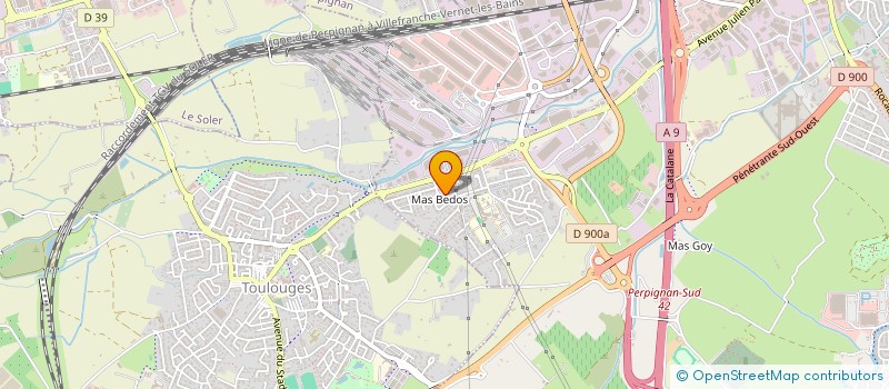 localisation de l'entreprise MONSIEUR MAXIME MEROU  PERPIGNAN