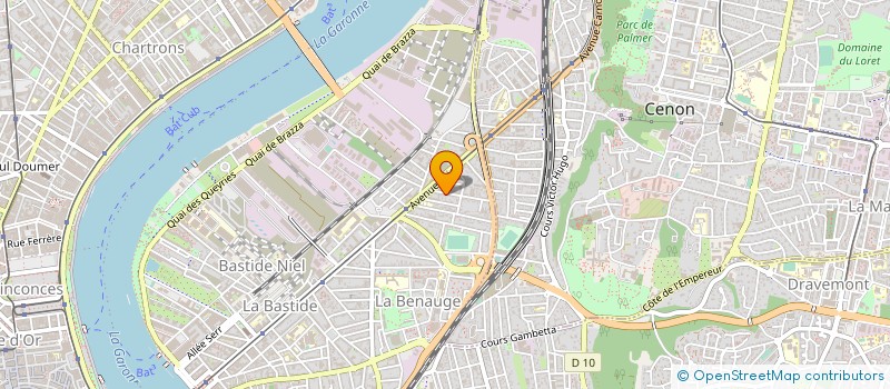 localisation de l'entreprise MONSIEUR MAXIME MESTROT  BORDEAUX