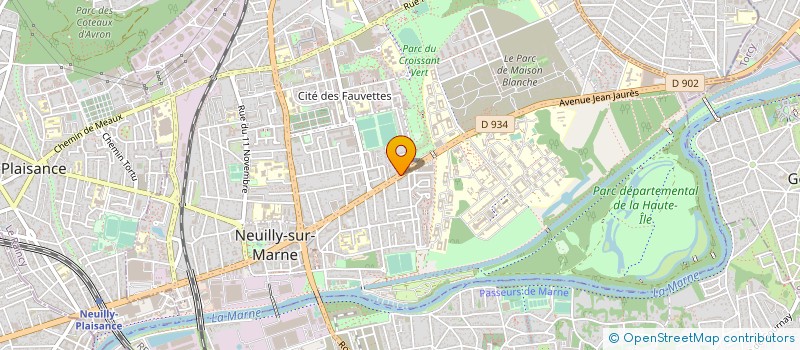localisation de l'entreprise MONSIEUR MAXIME METAIS à NEUILLY-SUR-MARNE