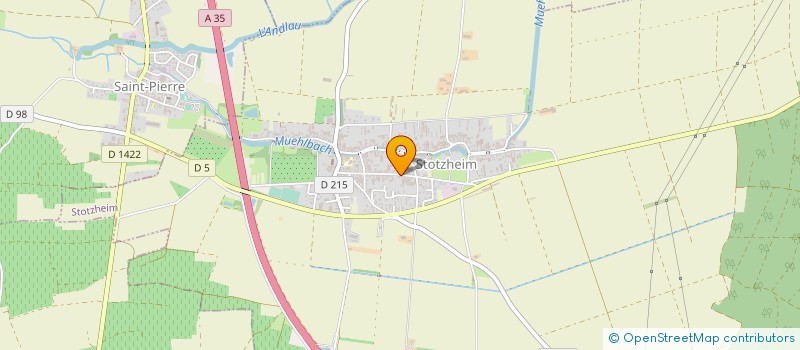 localisation de l'entreprise MONSIEUR MAXIME METZ  STOTZHEIM